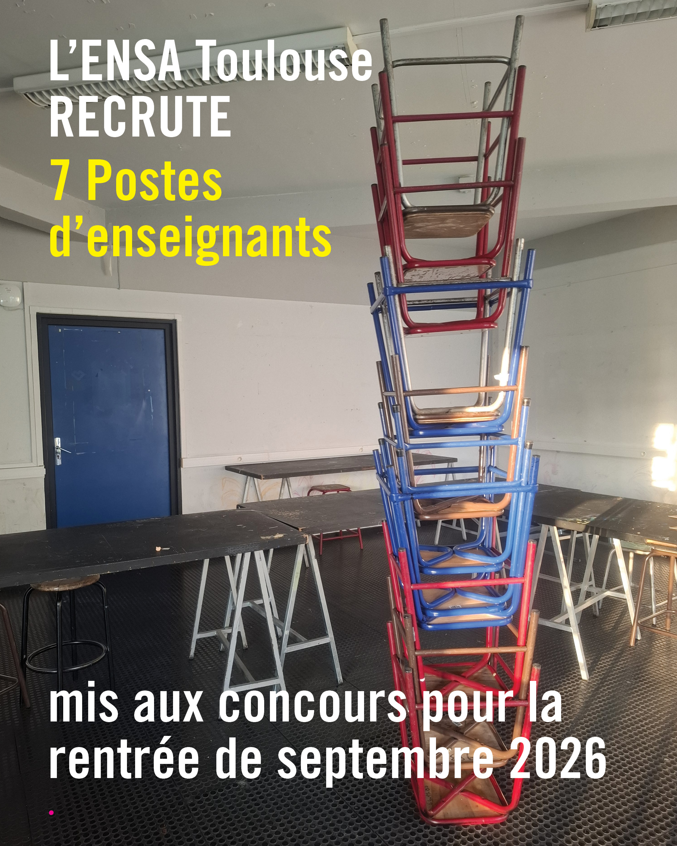 L'Ensa recrute