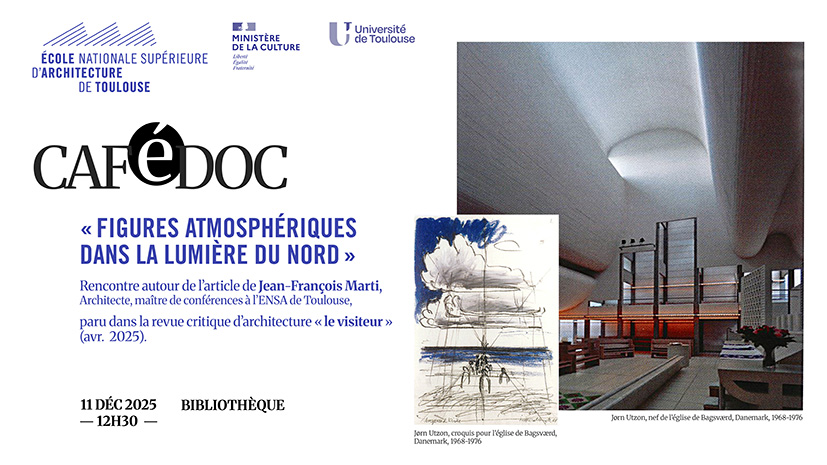 CAFEDOC « FIGURES ATMOSPHÉRIQUES DANS LA LUMIÈRE DU NORD » Rencontre avec Jean-François Marti