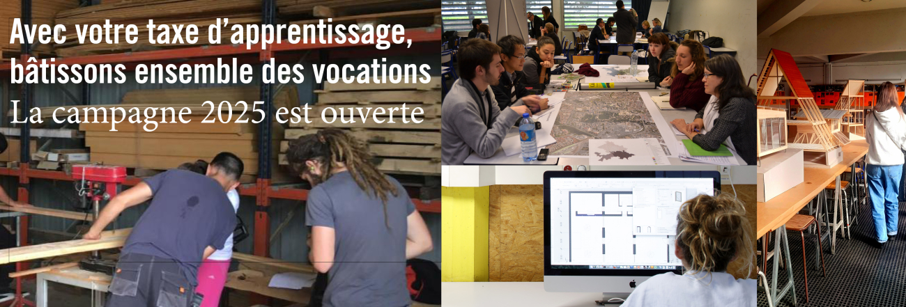Entreprises : soutenez l'ENSA Toulouse en lui attribuant votre taxe d'apprentissage !