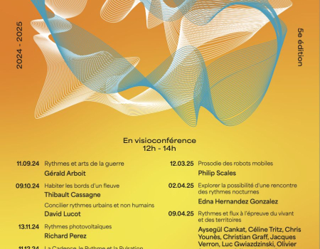 Conférence du séminaire Rythmologies 