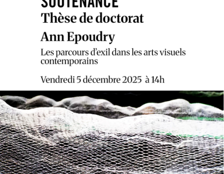 SOUTENANCE Thèse de doctorat en architecture | Ann EPOUDRY