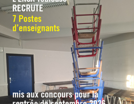 L'Ensa recrute : 7 Postes d'enseignants