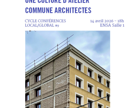 UNE CULTURE D’ATELIER / COMMUNE ARCHITECTES