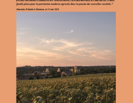 RE-TERRITORIALISER LES MILIEUX RURAUX : ENTRE PAYSAGES COMMUNS EN TRANSITIONS, CENTRE-BOURGS ET ARCHITECTURES.