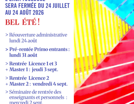 Rentrée 2026-27