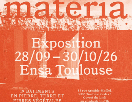 "materia" architectures 19 bâtiments en pierre, terre et fibres végétales