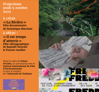 Deux projections : « La Rivière » un film de Dominique Marchais & "Il est temps d'atterrir" un film de Raphaël Girardot et Vincent Gaullier
